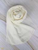 Off-white Scarf Hijab - fusionstore.ae
