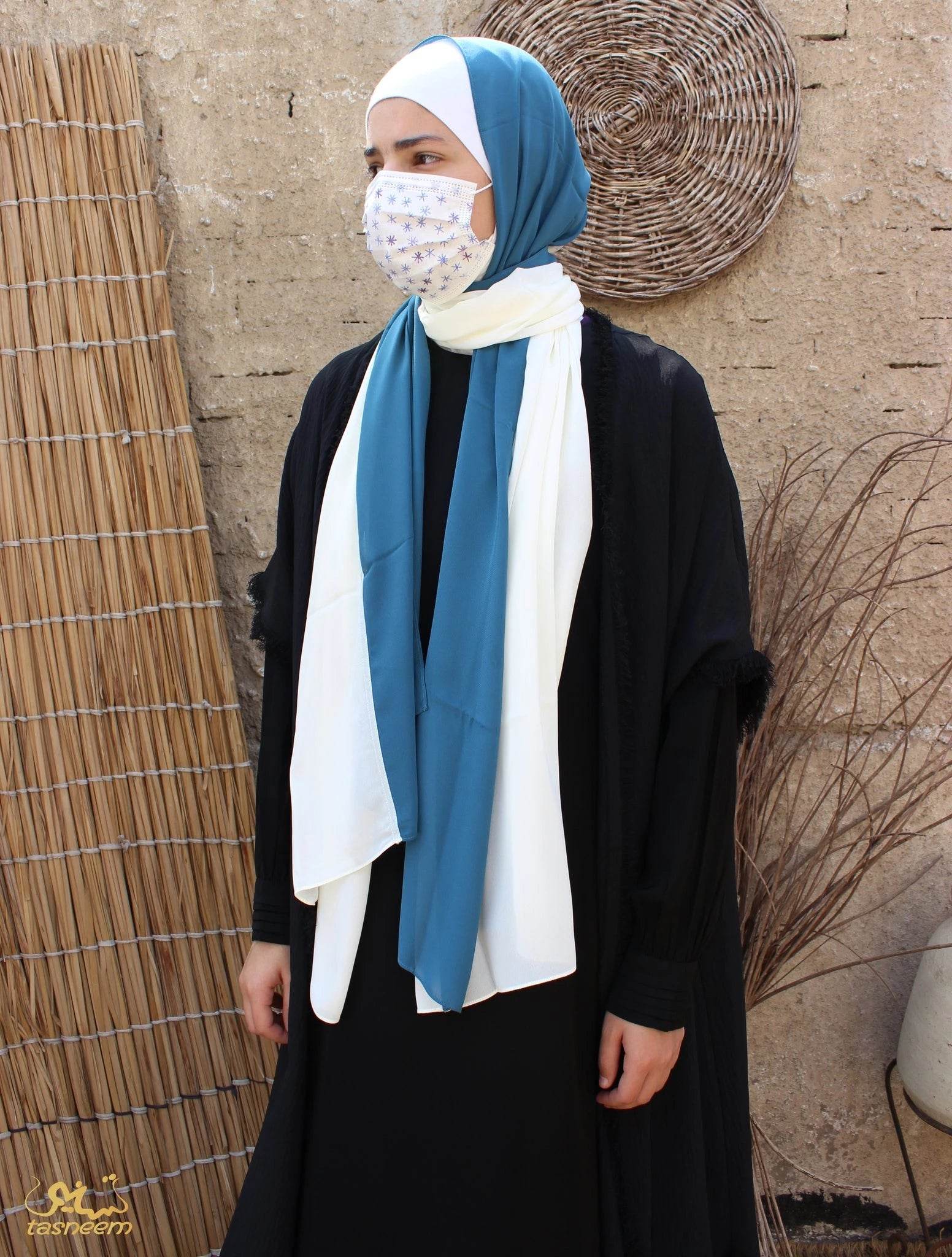 Two Toned Scarves - fusionstore.ae