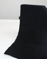 Black Cotton Scarf