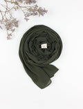 Dark Olive Scarf Hijab - fusionstore.ae