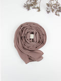 Nude Mauve Scarf Hijab - fusionstore.ae