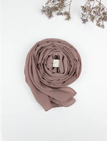 Nude Mauve Scarf Hijab - fusionstore.ae