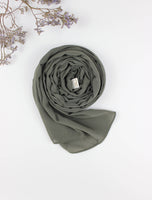 Dusty Olive Scarf Hijab - fusionstore.ae