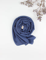 Teal Blue Scarf Hijab - fusionstore.ae