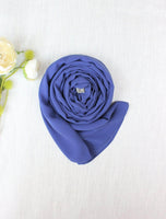 Bright Blue Scarf Hijab - fusionstore.ae