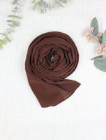 Chocolate Scarf Hijab - fusionstore.ae