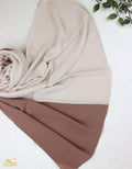 Cocoa X Soft Beige Scarf Hijab - fusionstore.ae