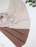 Cocoa X Soft Beige Scarf Hijab - fusionstore.ae