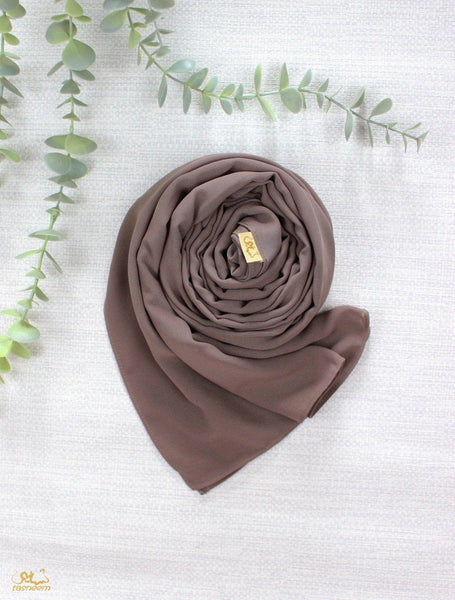 Coffee Scarf Hijab - fusionstore.ae