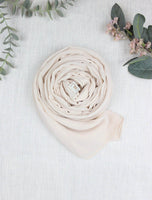 Cream Scarf Hijab - fusionstore.ae