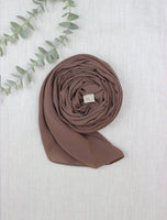 Dark Cocoa Scarf Hijab - fusionstore.ae
