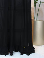 Double Ruffles Scarf Hijab - fusionstore.ae