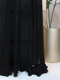 Double Ruffles Scarf Hijab - fusionstore.ae