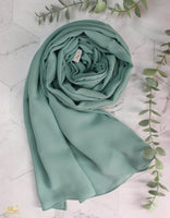 Dusty Mint Scarf Hijab - fusionstore.ae