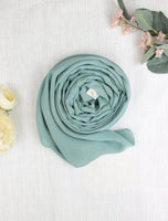 Dusty Mint Scarf Hijab - fusionstore.ae