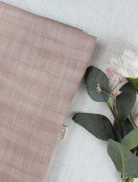 Dusty Pink Cotton Scarf - fusionstore.ae