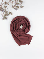 Dusty Cherry Scarf Hijab - fusionstore.ae