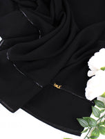 Elegant Strip Scarf Hijab - fusionstore.ae