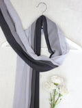 Grey Gradient Scarf Hijab - fusionstore.ae