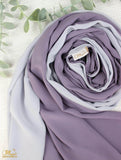 Lavender X Powder Blue Scarf Hijab - fusionstore.ae
