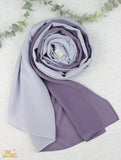 Lavender X Powder Blue Scarf Hijab - fusionstore.ae