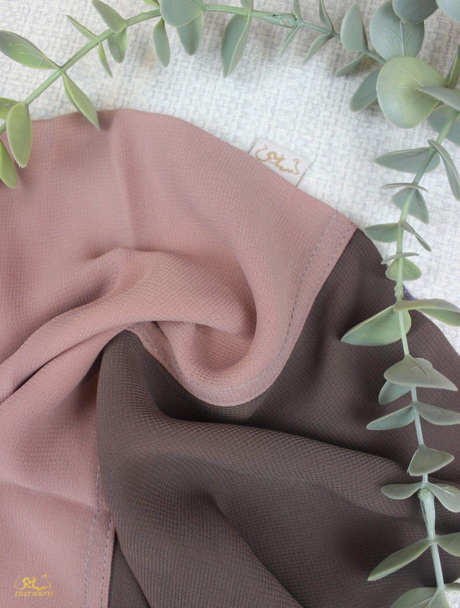 Light Cashmere X Coffee Scarf Hijab - fusionstore.ae