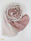 Light Cashmere X Soft Beige Scarf Hijab - fusionstore.ae