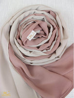 Light Cashmere X Soft Beige Scarf Hijab - fusionstore.ae