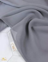 Light Grey Scarf Hijab - fusionstore.ae