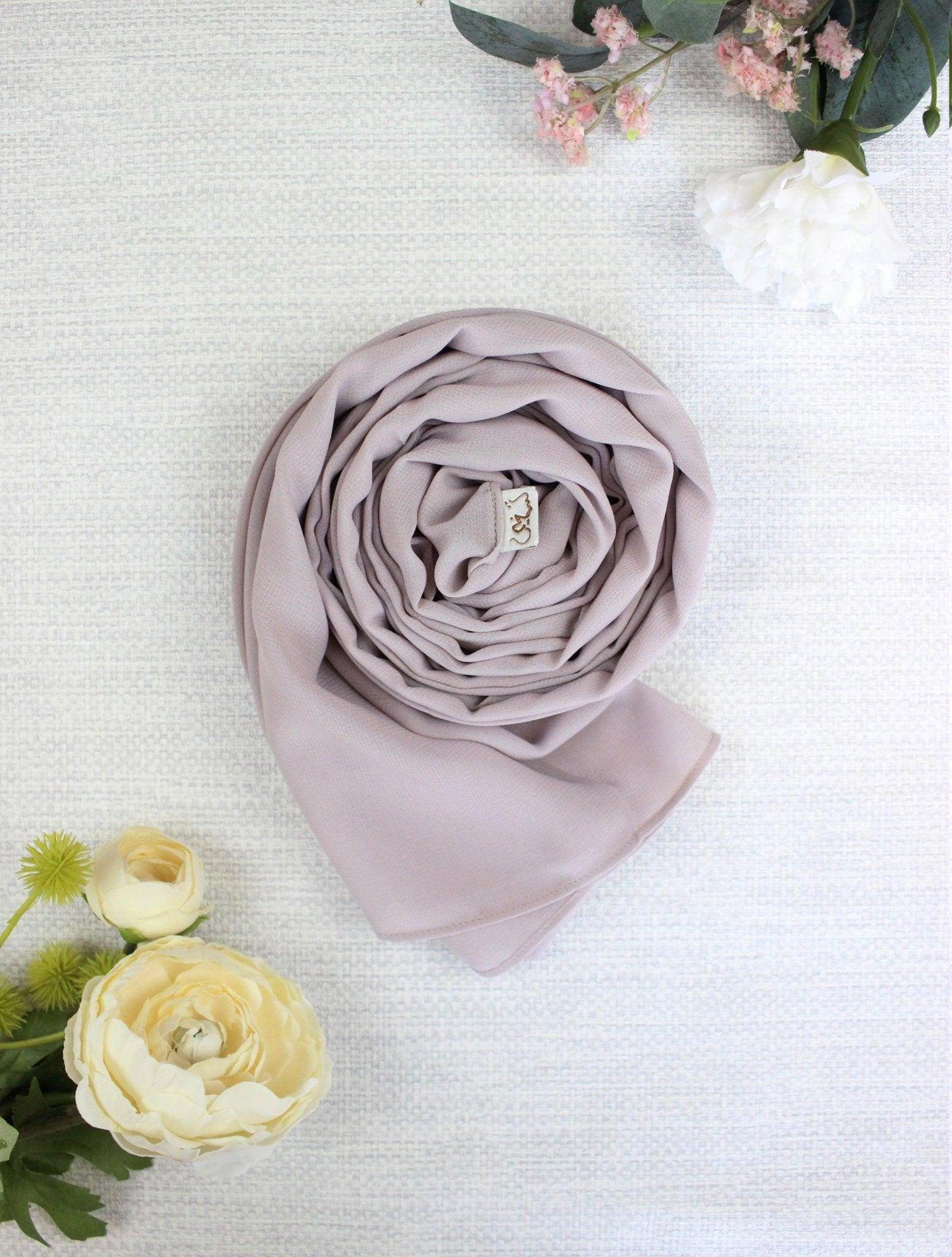 Light Mink Scarf Hijab - fusionstore.ae