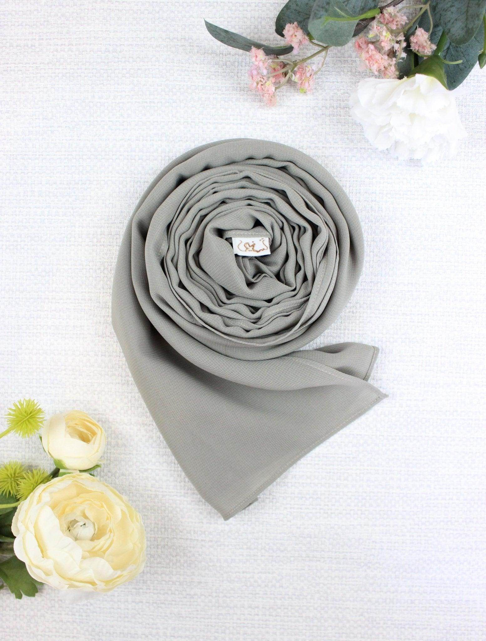 Light Sage Scarf Hijab - fusionstore.ae