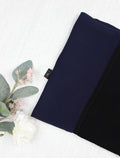 MarineBlueXBlack Scarf Hijab - fusionstore.ae