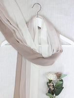 Nude Gradient Scarf Hijab - fusionstore.ae