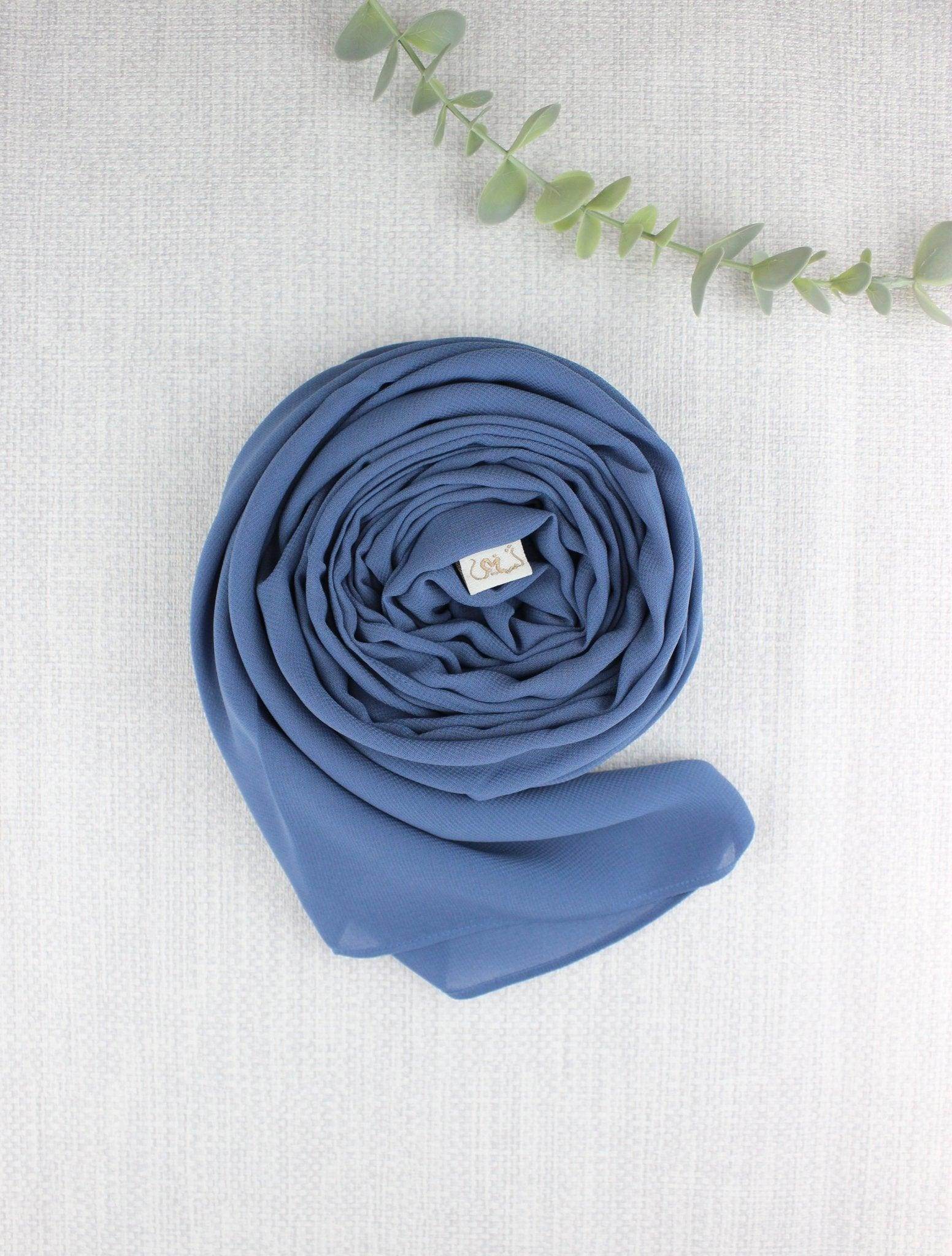 Petroleum Scarf Hijab - fusionstore.ae