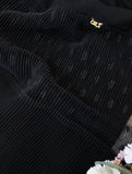 Pleated Lace Border Hijab - fusionstore.ae