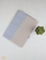Powder Blue X Soft Beige Scarf Hijab - fusionstore.ae