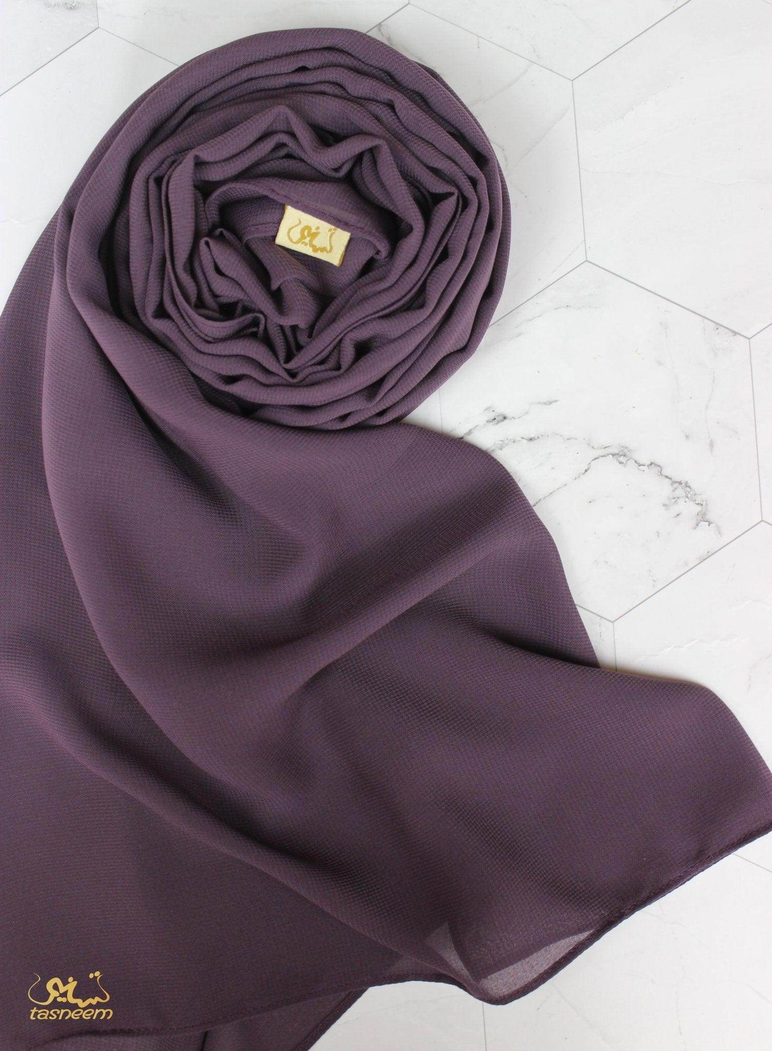 Purple Scarf Hijab - fusionstore.ae
