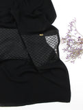 See Through Squares Lace Scarf - fusionstore.ae