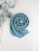 Stone Blue Scarf Hijab - fusionstore.ae