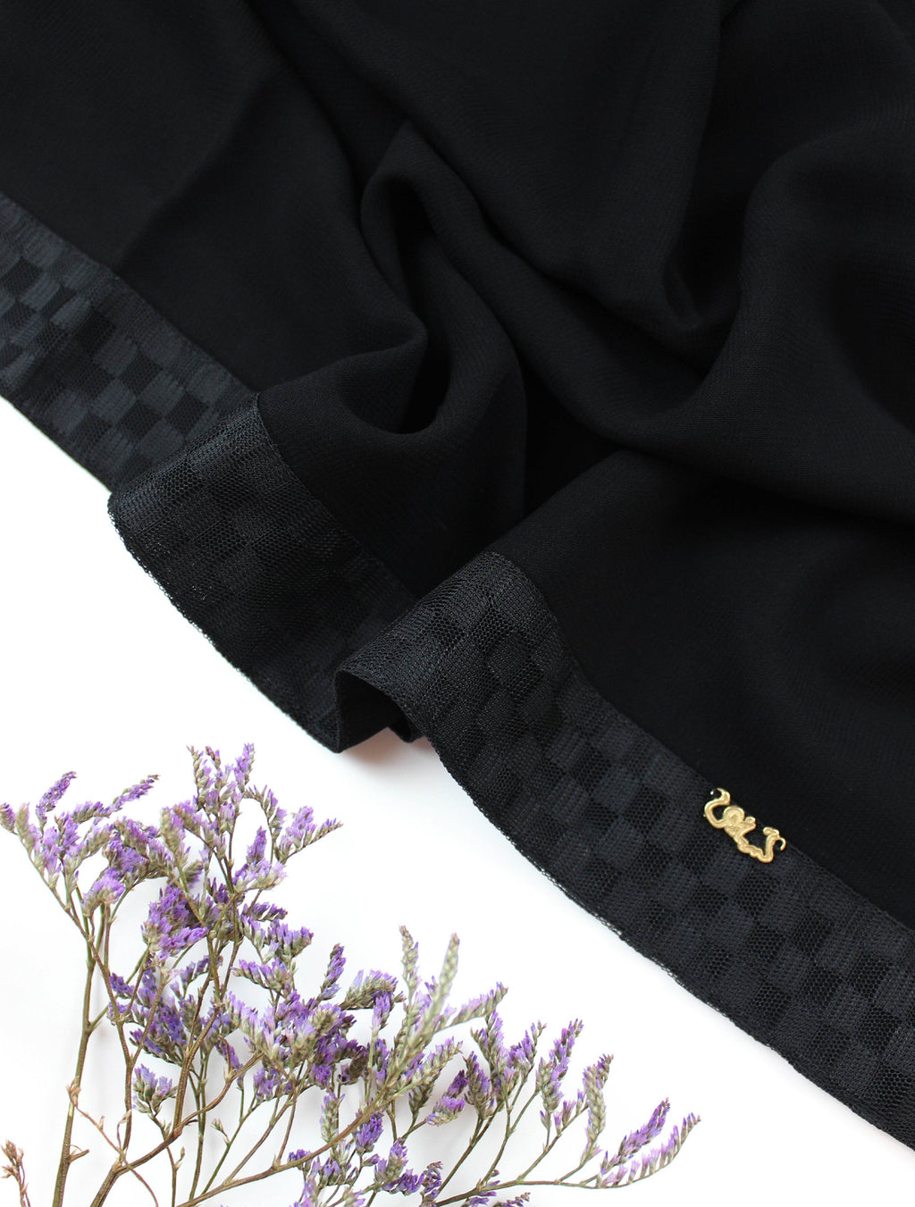 Square Scarf Squares Lace - fusionstore.ae