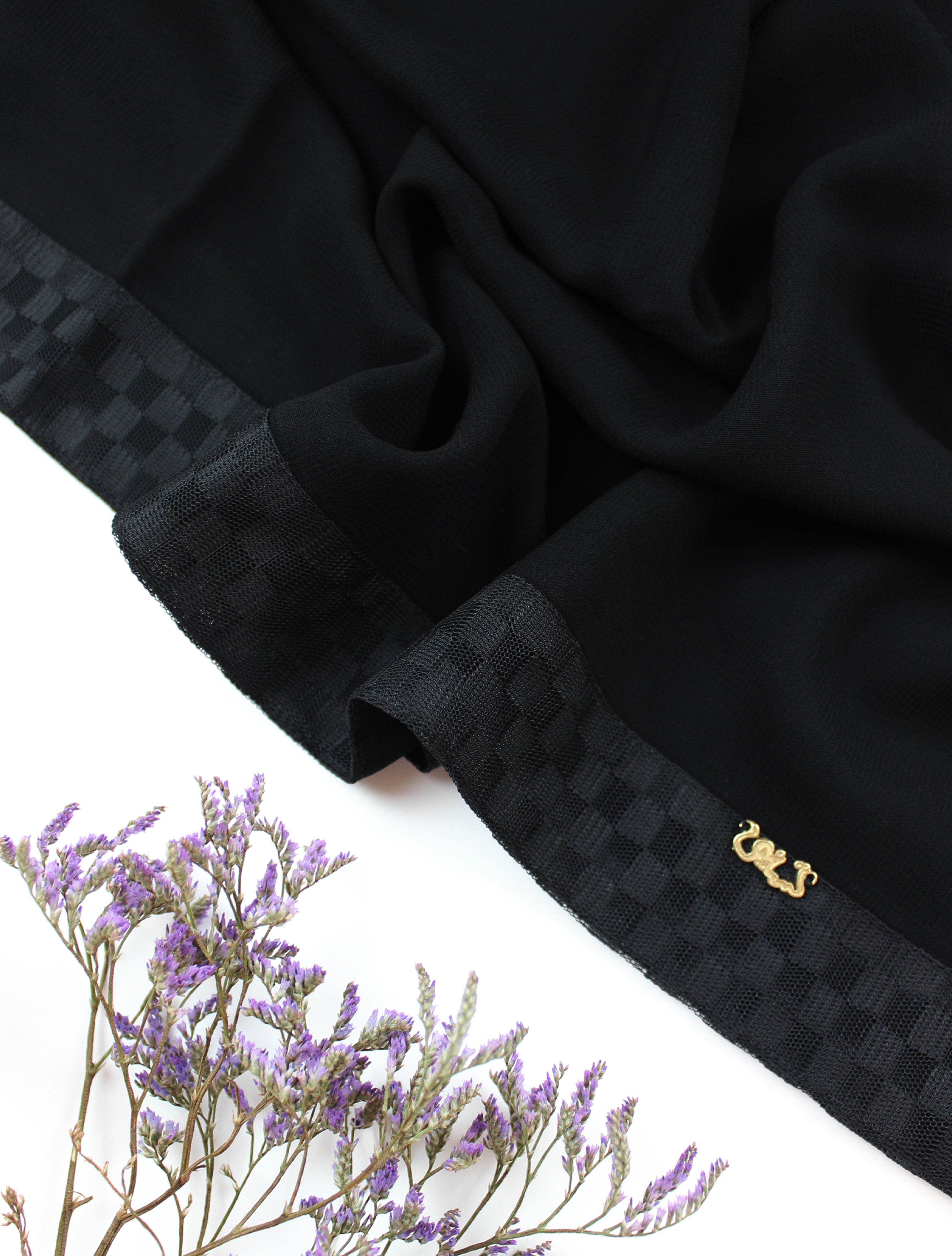 Square Scarf Squares Lace - fusionstore.ae
