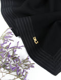 Square Scarf Striped Lace - fusionstore.ae