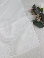White Branches Scarf Hijab - fusionstore.ae