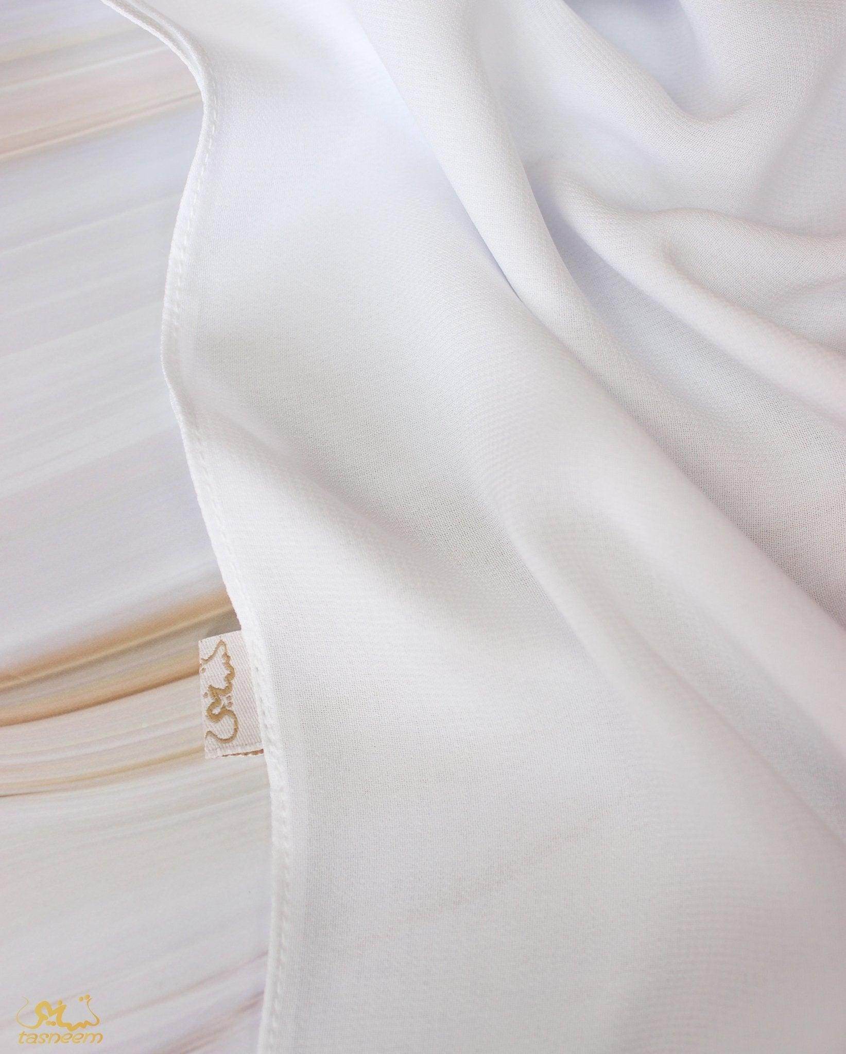White Scarf Hijab - fusionstore.ae