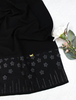 Flowers and Sequins Hijab - fusionstore.ae